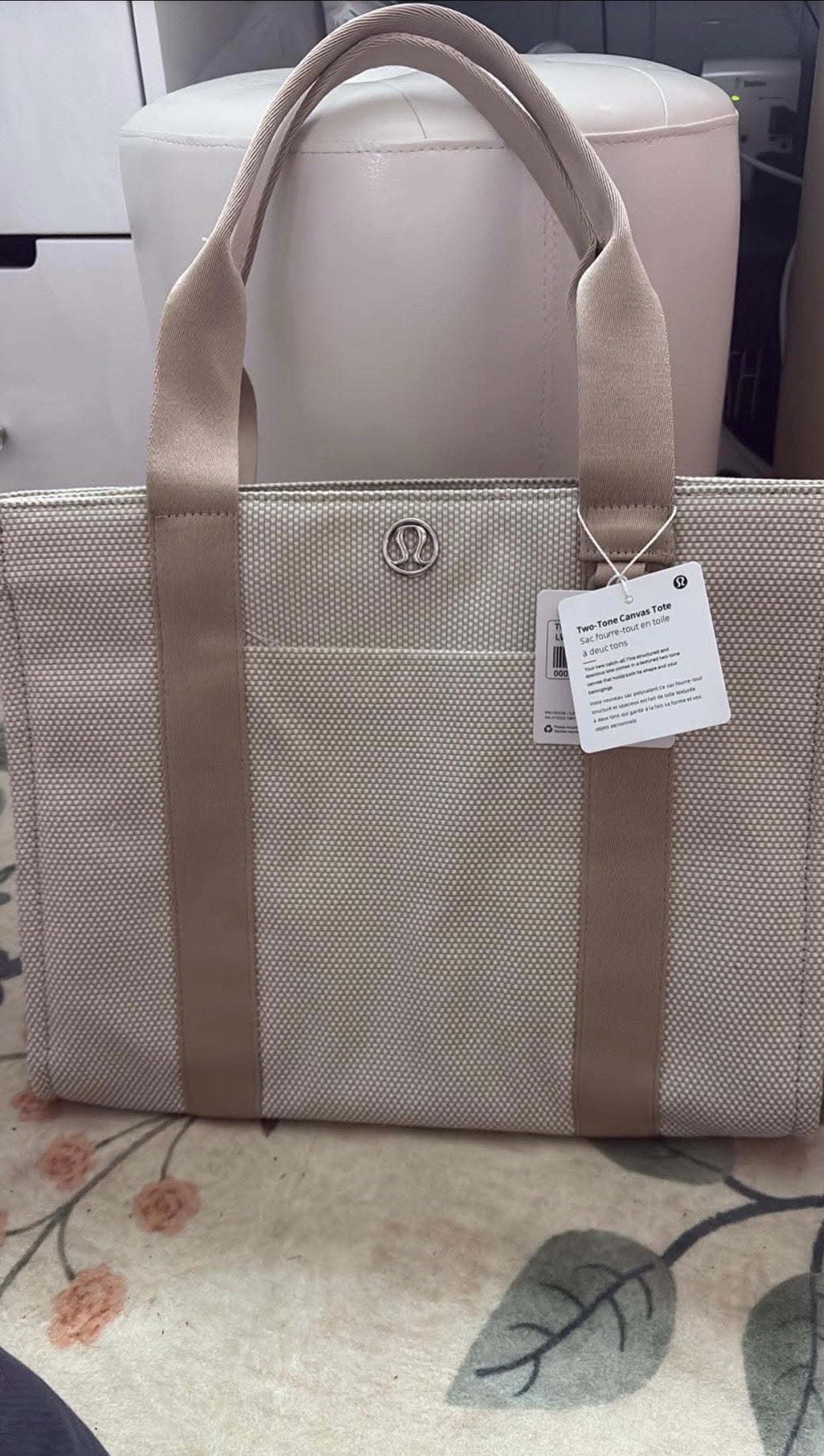 Lululemon canvas bag